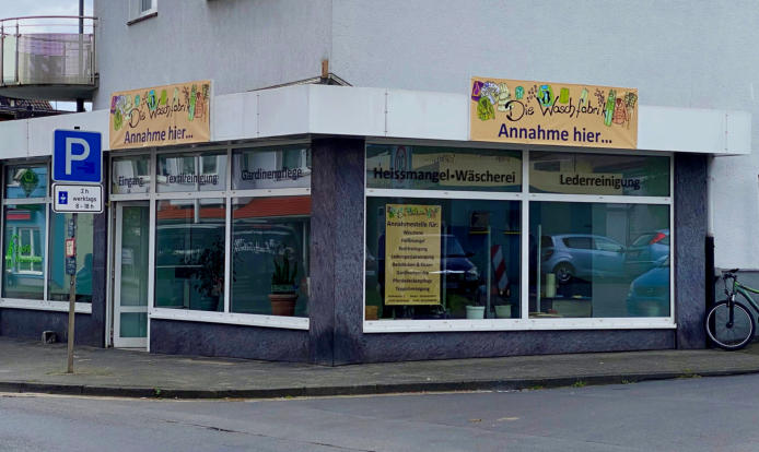 Annahmestelle der Waschfabrik in Hann. Münden-Neumünden